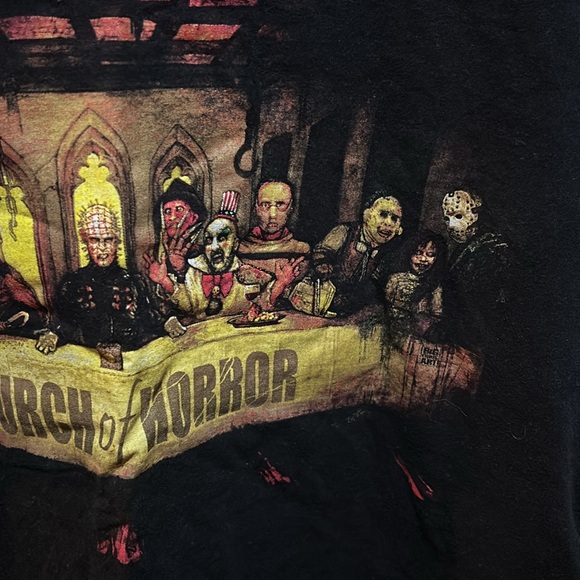 Men’s Church of Horror t-shirt - Picture 2 of 5